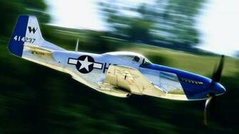 North American P Mustang Computer Wallpaper Desktop Background