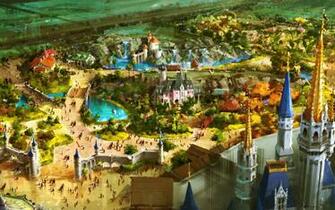 Disney World S Fantasyland Wallpaper Cartoons