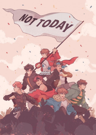 Bts Anime Computer Wallpaper On