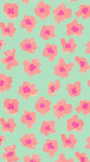 Pastel Floral iPhone Wallpaper Background