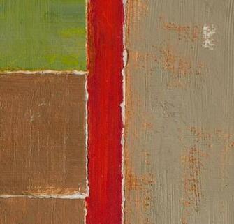 Carl Fox Studio Torn Paper Painting Series