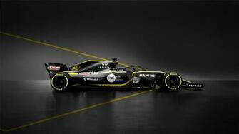 Renault Rs18 F1 Formula Car 4k Wallpaper HD