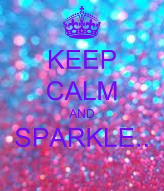 Keep Calm And Sparkle Carry On Image Generator