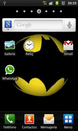 Batman 3d Logo Wallpaper Screenshot