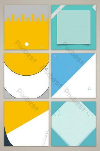 Flat Geometric Main Infographic Background Background Psd