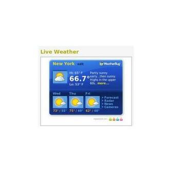 Weather Channel Desktop Gadget Windows