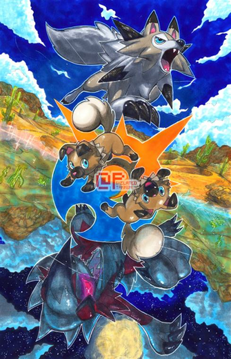 Midday Sun And Midnight Moon By Pixelated Takkun