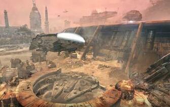 Wars Fantasy Art Millenium Falcon Wallpaper HD