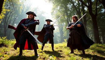 Three Musketeers Wallpaper
