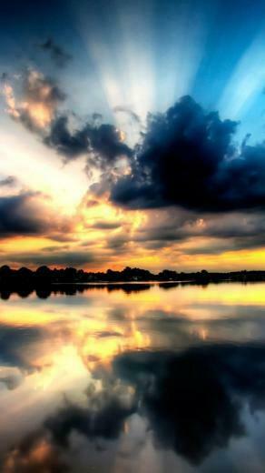Sunset Lg G2 Wallpaper HD