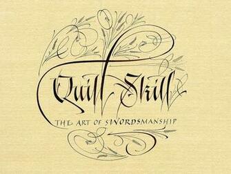 Calligraphy Desktop Wallpaper By Denis Brown