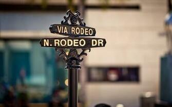 Via Rodeo Drive Beverly Hills California HD Wallpaper