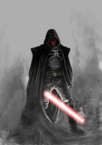 Star Wars Paintings Video Games Sith Dark Side