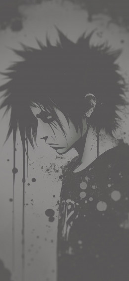 Emo Art Black And White Wallpaper Aesthetic 4k