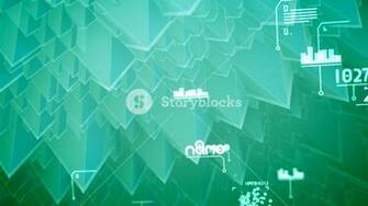 Wonderful 3d Illustration Of Nano Pyramids With Shining Slopes