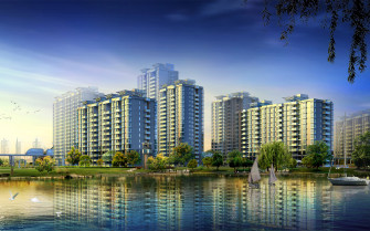 Apartment Complex HD Wallpaper