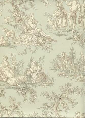 Toiles De Jouy Wallpaper Tl61002 By Galerie Home