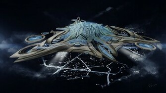 Protoss Mothership By Felipevzsouza