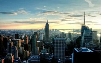 New York City Skyline Wallpaper HD Background