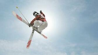 Skiing Desktop Background