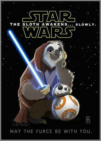 Zootopia Image Star Wars The Sloth Awakens Wallpaper