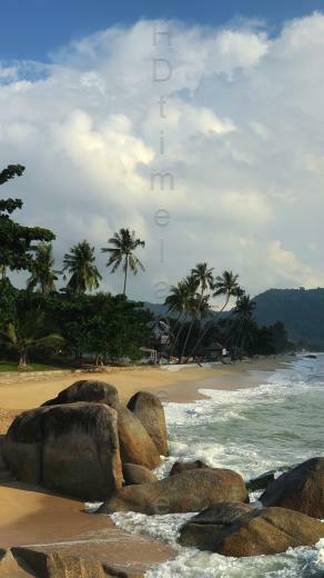 Ultra HD 4k Video Time Lapse Stock Footage Ko Samui Amazing