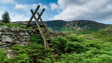 Wales Snowdonia Stairs 4k Wallpaper HD Nature