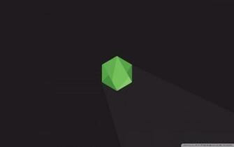 Node Js Hexagon 4k HD Desktop Wallpaper For Wide Ultra