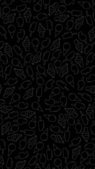 Minimalist Black Phone Wallpaper