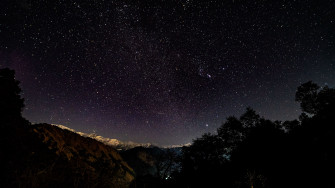 Starry Sky Stars Night Shine Dark 4k HD Wallpaper