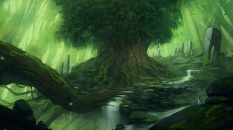 Fantasy Forest Wallpaper