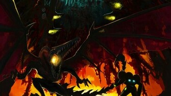 Wallpaper Metroid