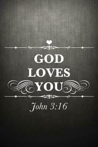 John For God Loved The World So Much That He Gave His One