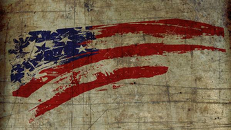 Vintage American Flag Wallpaper