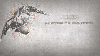 Zed League Of Legends Wallpaper Desktop