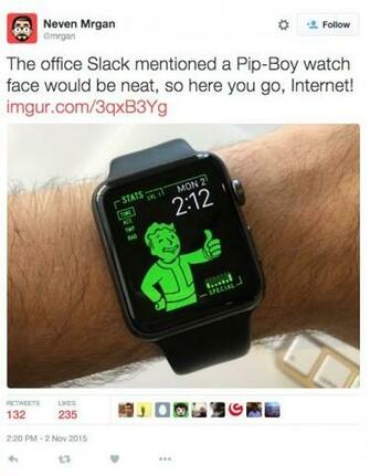 Apple Watch Can Become Your Own Fallout Pip Boy iPhone Forum