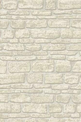 Beige Layered Stone Wallpaper