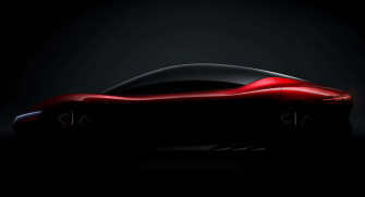 Stunning Byd Concept Car At A Exhibition Wallpaper