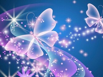 Mystical Butterflies Wallpaper