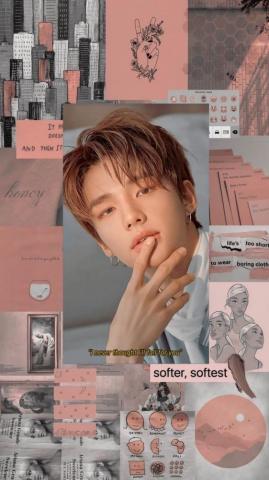 Straykids Hyunjin Aesthetic Kpop Wallpaper Dont Touch My Phone