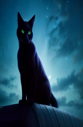Black Cat Wallpaper For Computer
