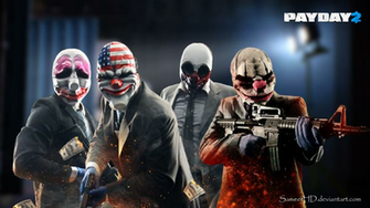 Payday Gang Wallpaper By SameerHD