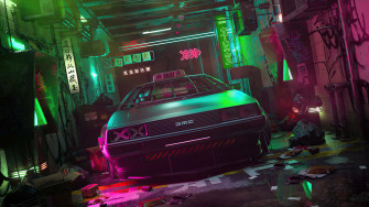 Delorean 4k X Wallpaper