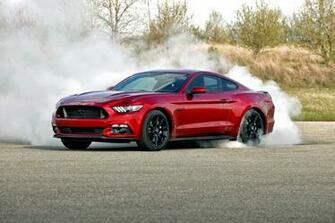 Ford Mustang Gt Red Side Stock Photos Image HD