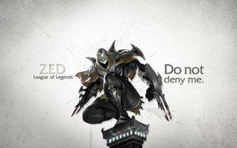 League Of Legends Wallpaper Zed By Desess