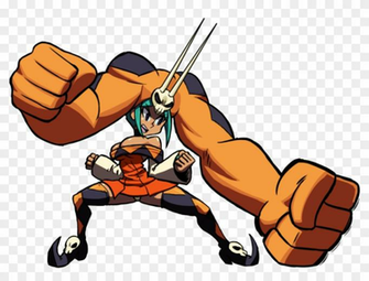 Bellashp Skullgirls Cerebella Design Transparent Png
