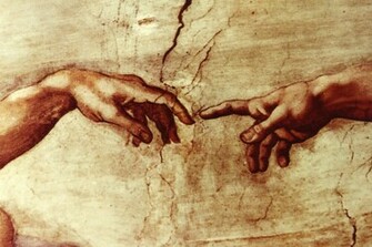 The Creation Of Man By Michelangelo Sistine Chapel Nettie S World