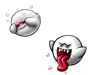 Super Mario Galaxy Boo By Thatpuggy