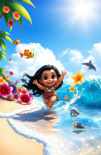 Moana Baby Wallpaper