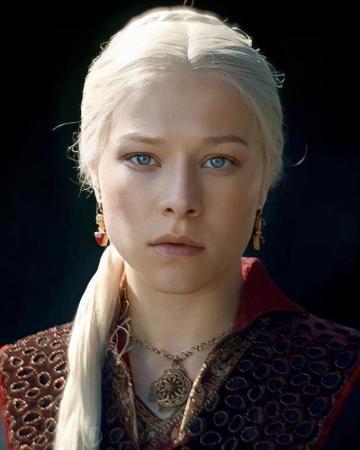 Drogon The Winged Shadow Queen Rhaenyra Targaryen From House Of